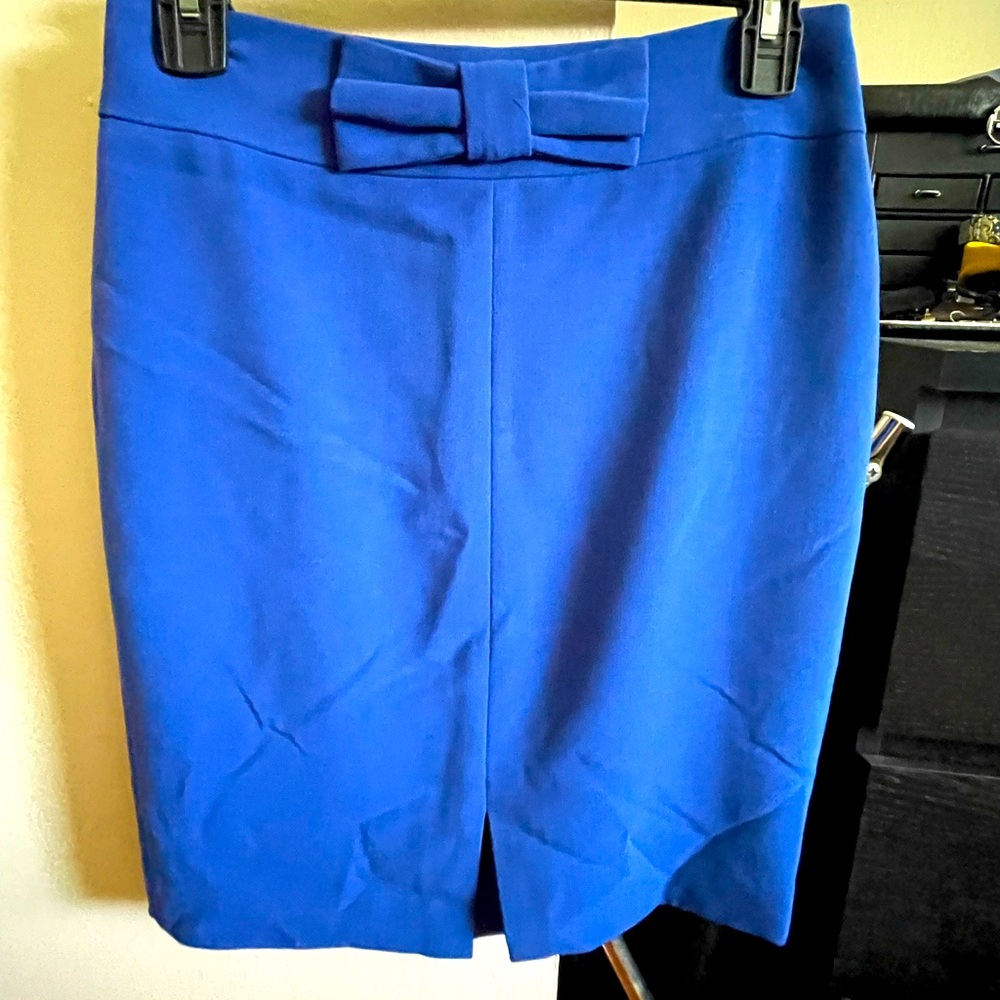 Banana Republic Royal Blue Pencil Skirt